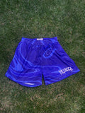 BLUE LIQUID SWIRL SHORTS