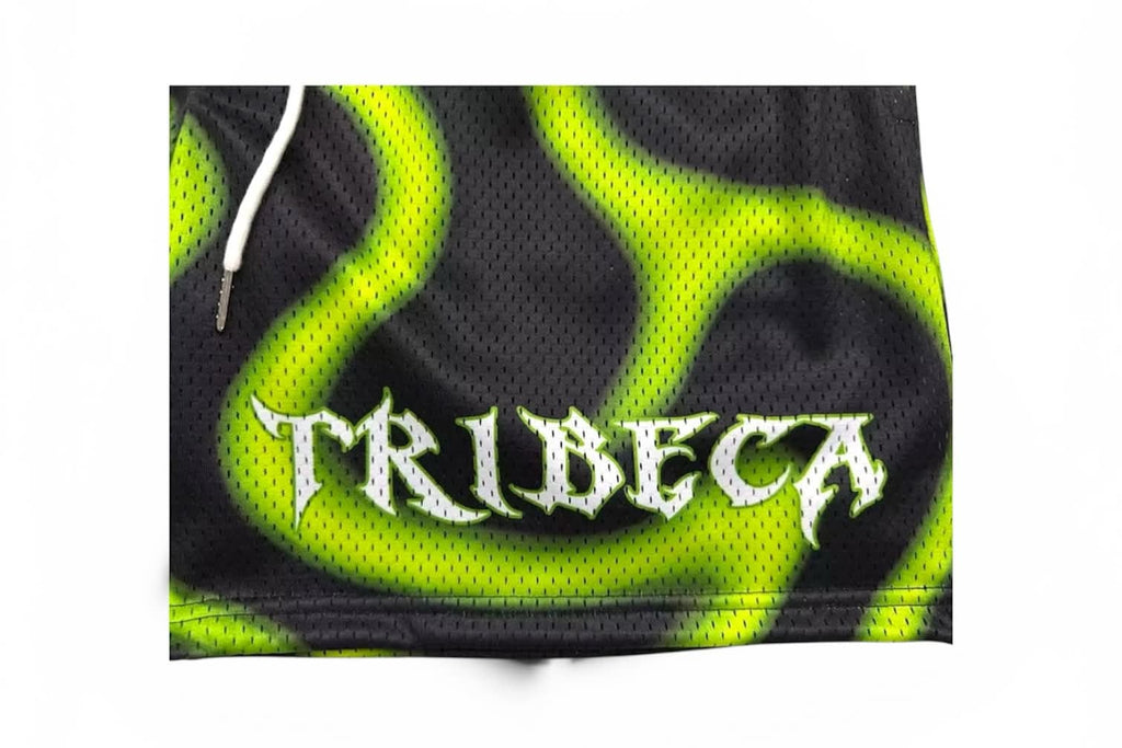 Tribeca Mesh Shorts — Green